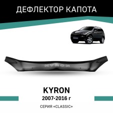 Дефлектор капота Defly, для SsangYong Kyron, 2007-2016
