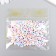 A set of beads for creativity plastic "heart in the circle" multi -colored 20 g 0, x0.7 cm