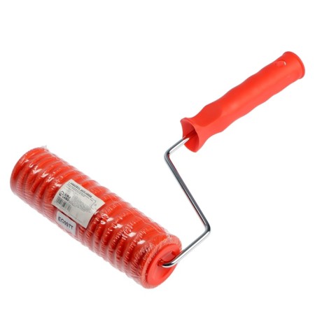 Decorative tundra roller, rubber, "poplar bark", handle d = 6 mm, 180 mm-8