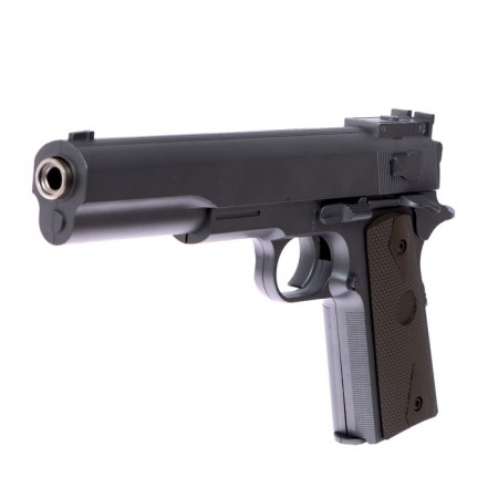 COLT M1911 pistol, with metal elements, 25 cm, shoots 6 mm bullets