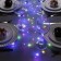 Girland "Mishura" 5 m Rosa, IP20, silver thread, 100 LED, glow of multi, USB