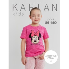 Футболка Minnie, Минни Маус, рост 86-92, розовый
