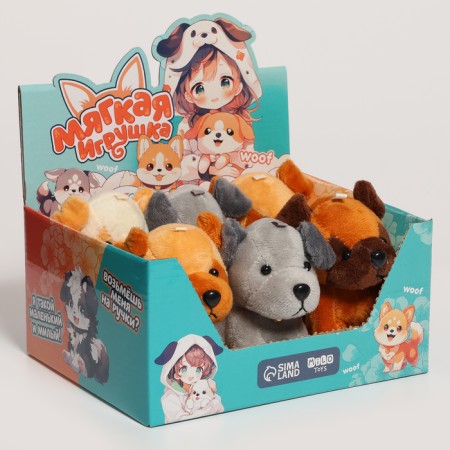 Soft toy in the showbox "Dog"-1