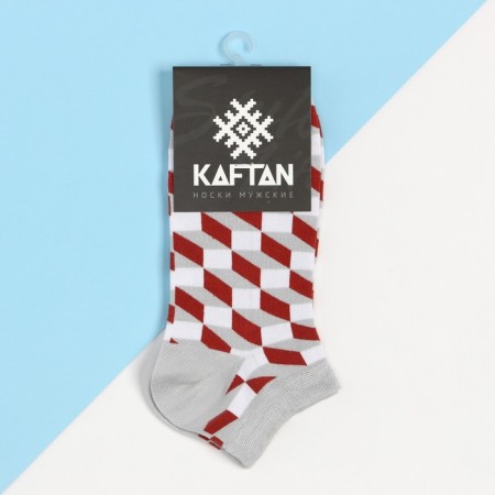 Men's socks KAFTAN "Geometry" size 41-44 (27-29 cm) color mix-7