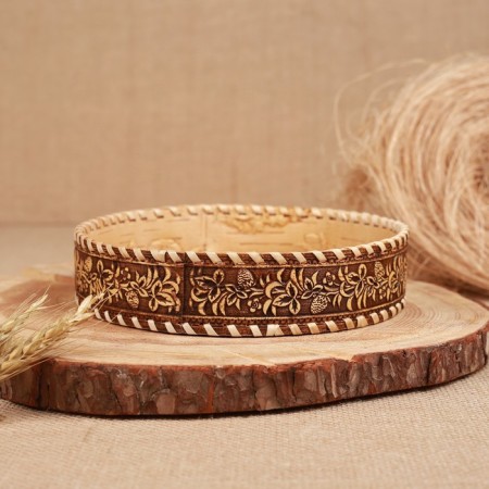 Sukharnitsa Round "Berries", D - 18 cm; H - 4 cm-1