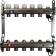 Collector Group Stout SMS-0932-000005, without flow meters, valve, 5 outputs, stainless steel. steel