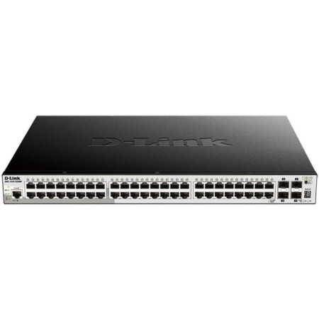 D-Link DGS-1510-52xMP/A1A switch, settled, 48x10/100/1000base-T