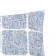 Pillowcase decorative Ethel squares blue color, 45x45 cm polyester