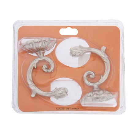 The hook for the curtains "tundra" ks006, one -rod, color chromium-2