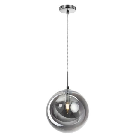Suspension lamp Citilux "Tommy" CL102630, 25x25x39 cm, 1x40W, E14, gray color gray