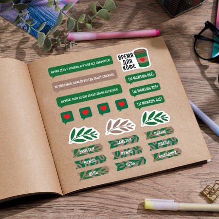 Stickers for the diary "Plans", 13 x 18 cm-2