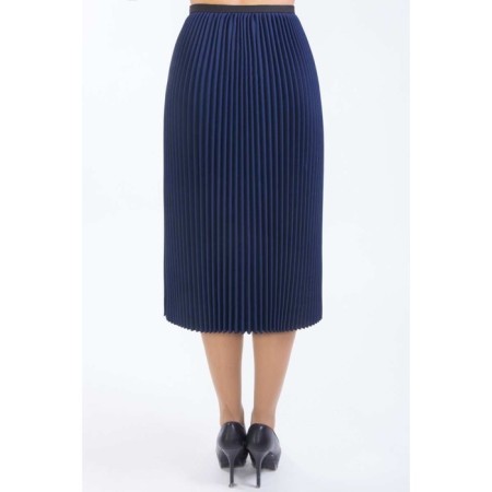 Women's skirt, size 42, blue color-3