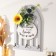 Decorative tree hooks "Bouquet with sunflower" 19.7x29.6 cm