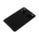 A tablet stand, adjustable, folding, rubber inserts, black