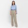 Women's pants (eco -leather) minku: eco leather color gray, size 46