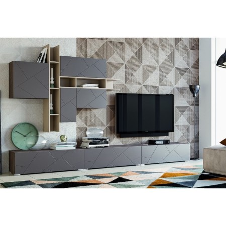 Summit hinged cabinet, 902x316x350 opening, graphite software MDF-2