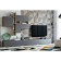 Summit hinged cabinet, 902x316x350 opening, graphite software MDF