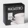 Tea steam porcelain Magistro "suite", 2 items: 280 ml mug, saucer d = 15.5 cm, white color