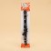 Fly collar "fish" luminous, with a bell and suspension, 30 x 1 cm, polyester, black