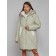 Coat insulated winter female, size 42, color light green