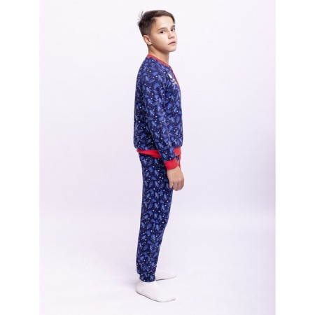 Pajamas: T -shirt, trousers, height 98 cm, multicolor color-1