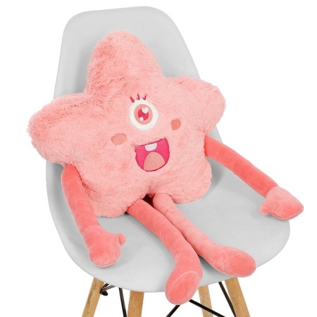 Skill of the soft toy "Star", 75 cm, pink color-1