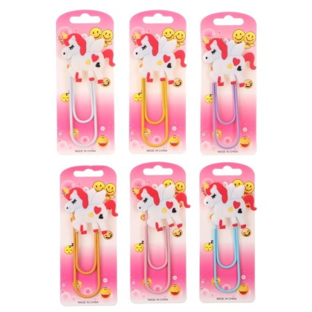 The bookmark is large, 11 cm, "unicorn", mix-1