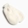 Women's mittens, beige color, size 18