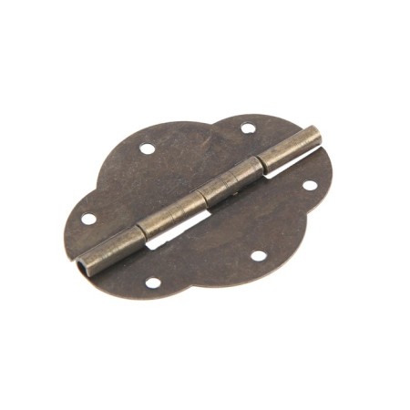 Iron loop, 56x41x0.45 mm, bronze color, 100 pcs