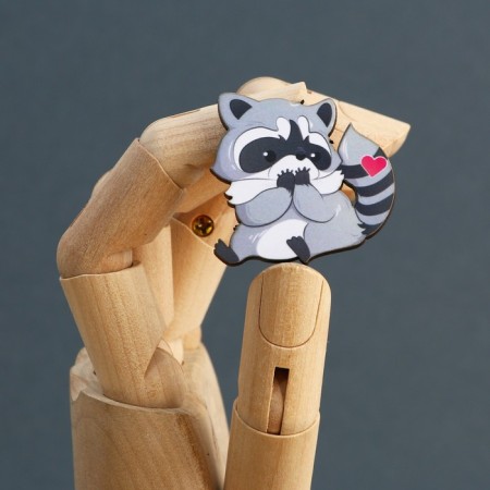 Wooden icon "Talisman to replenish the card", 4 x 4 cm-4