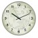 Wall clock, series: interior, "flowers", d-30.5 cm