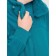 Sweatshirt for girls, height 110 cm, emerald color
