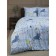 Bed linen 2 joint venture amore mio, size 180x210 cm, 175x215 cm, 70x70 cm - 2 pcs, blue color