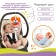 Musical “puppy” suspension, clockwork, on a crib, stroller, baby me