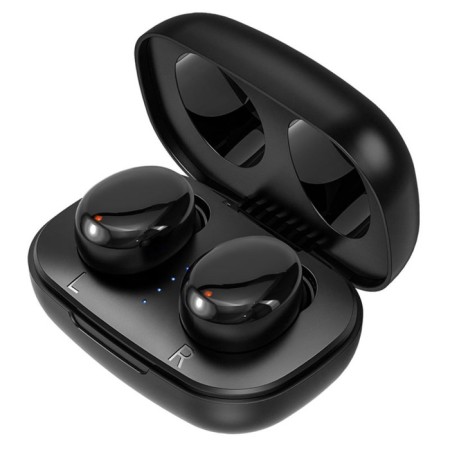 Wireless headphones Borofone BE35, vacuum, TWS, microphone, BT 5.0, 45/280 mAh, black-3