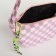Women's bag over the shoulder, pink color 30*14*10 cm