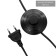 Taleser "Yang" 1x40W E27 Black