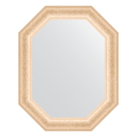 Mirror in the baguette frame, old gypsum 82 mm, 60x75 cm