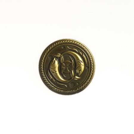 Монета сувенир знак зодиака «Рыбы»-2