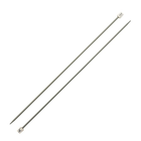 Knitting needles straight, aluminum, 3.50 mm/35cm, 2 pcs-1