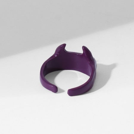 Ring "Montrustrik" Bezbik, the color is purple, dimensionless-3