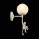 Wall lamp EVOLUCE. Sle115101-01. Tenato. 1x60 W, E27, 10.5x27 cm, white color