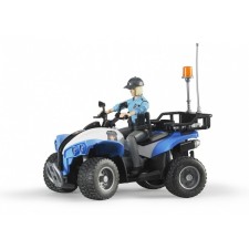 Police ATV with a figure, color mix