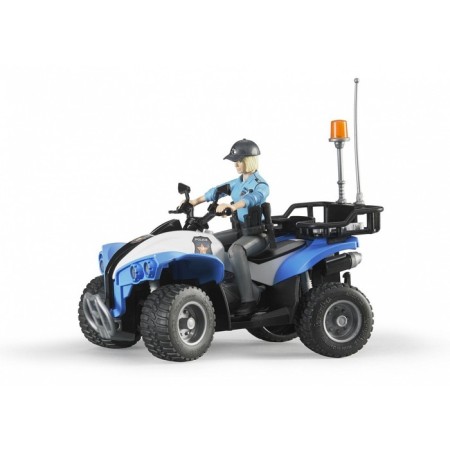 Police ATV with a figure, color mix