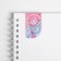 Magnetic bookmarks "Lamantic Reading" on the postcard, 4 pcs