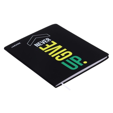 Universal diary for the 1-11 class of Never Give Up, integral cover, artificial leather, silkography, liesse, 80 g/m2-1
