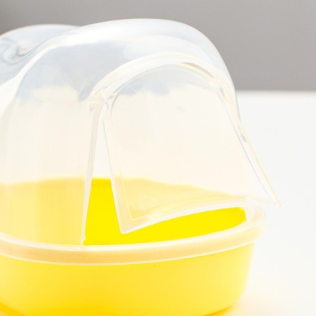 Toilet for rodents Figure "Piggon", 13 x 10 x 10 cm, yellow-2