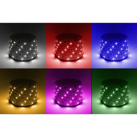 LED era tape, 5 m, IP20, SMD5050, 60 LED/m, 14.4 W/m, 12 V, glow RGB+W-1