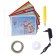 3D handle "New Year" set of PCL plastic, mod. Pn007, yellow color