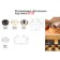 Lamp Built -in era KL82, IP20, 15W, 90x75 mm, white/gold color
